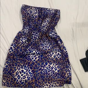 Blue Cheetah Cover-Up
